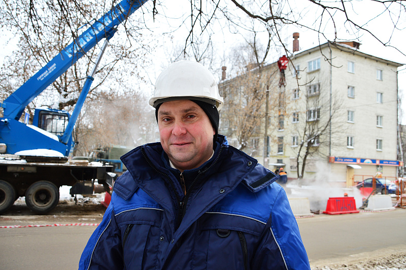 Вячеслав Васильев, заместитель начальника цеха тепловых сетей «Тверской генерации».