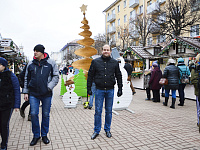 В Твери открылась Рождественская ярмарка.