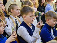 Актриса театра и кино Татьяна Шитова встретилась с тверскими школьниками