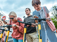 В Твери разрабатывается новый туристический проект – экскурсии на электросамокатах