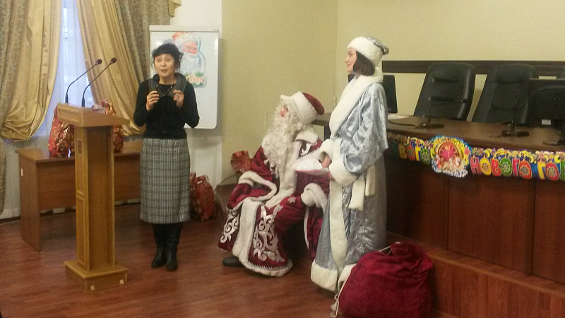 Новогодняя праздничная программа для актива общественного самоуправления района