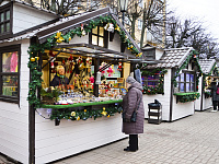 В Твери открылась Рождественская ярмарка.