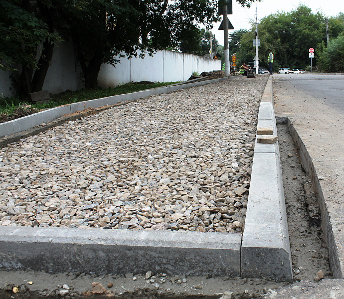 В Твери наносится дорожная разметка на отремонтированных улицах