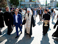 В Твери завершена работа по созданию муралов в честь небесных покровителей города