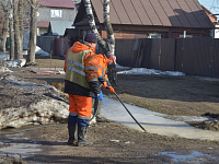 Во всех районах Твери проводятся противопаводковые мероприятия