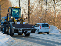 В Твери дорожные службы в круглосуточном режиме занимаются обработкой и уборкой УДС 
