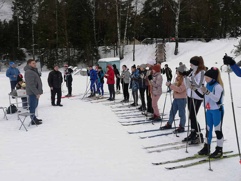 Соревнования по лыжным гонкам среди учащихся общеобразовательных учреждений Центрального района города Твери