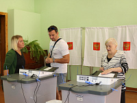В день выборов в тверской школе №21 прошли спортивные состязания