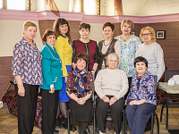 Поздравление председателя клуба пенсионеров «Забота» Чернышевой Нины Дмитриевны