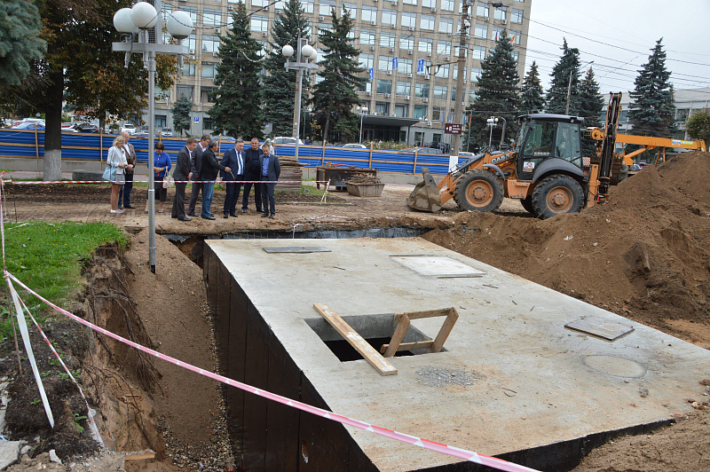 В Твери продолжается благоустройство общественных зон 