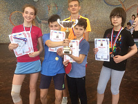 22 марта 2018 года в МБОУ ДО «Дворец творчества детей и молодежи» состоялся традиционный ежегодный 24-й лично-командный турнир по настольному теннису среди учащихся общеобразовательных учреждений Центрального района 