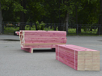 В Твери в парке Победы начался монтаж экстрим-площадки