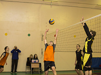 Соревнования по волейболу среди команд юношей
