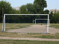 В Твери приводится в порядок спортивная зона на улице Озёрной