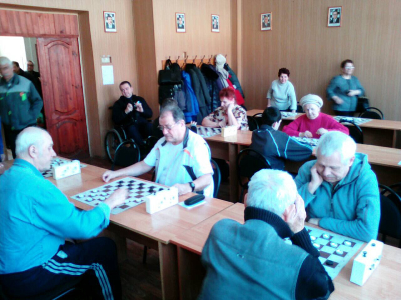 Турнир по шашкам среди ветеранских общественных организаций и клубов пенсионеров Центрального района