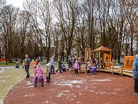 В Московском и Центральном районах Твери открыты новые детские площадки